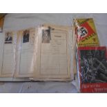 NAZI POLICE FILES approx.. 24 early 1940’s Sudetenland German Police Stammbuchs, mostly with photos,