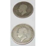 1825 and 1826 shillings