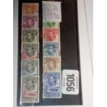 Bechuanaland SG 118-128 (George V1 set) Fine used cat £100 as cheapest