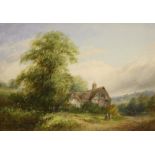 E PARTRIDGE 1878 - near Packwood, Warwickshire - 7" x 10"