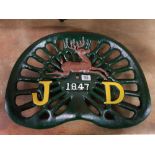 REPRO JOHN DEERE TRACTOR SEAT