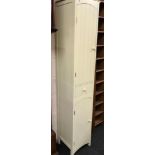 NARROW MELAMINE BATHROOM/STORE CABINET (5FT 9'' TALL X 13'' WIDE)