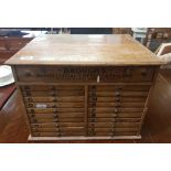 BROUGHS INITIAL LETTERS & FIGURES MULTI DRAWER STORAGE CABINET