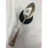 A PETER & ANNE BATEMAN GEORGIAN PLAIN TABLE SPOON 1791