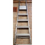 5 STEP ALUMINIUM STEP LADDER