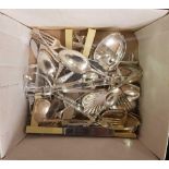 CARTON OF PLATED CUTLERY