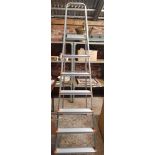 6 STEP ALUMINIUM DOMESTIC STEP LADDER