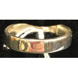 SIL BAND RING SIZE 'X' 5.3g