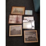 COLLECTION OF LOCAL JOURNALISTIC TYPE PHOTO'S & FRAMED PHOTO'S OF TALL SHIPS