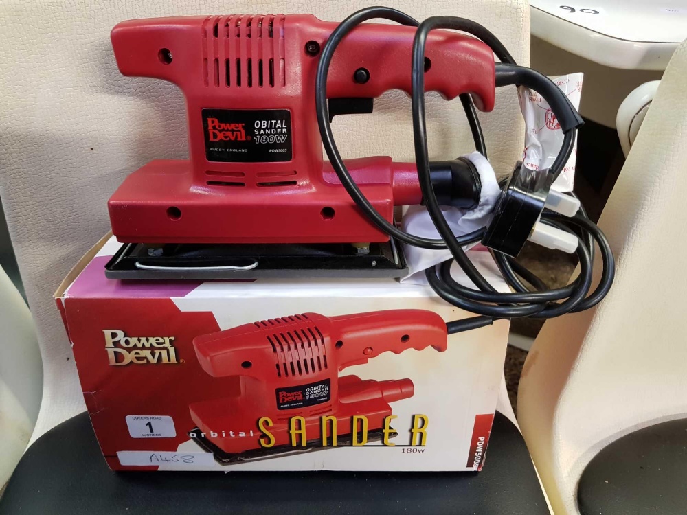 POWER DEVIL ORBITAL SANDER