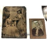 4 SMALL DAGUERROTYPE PHOTOGRAPHS