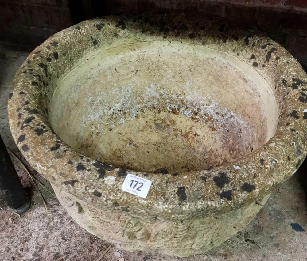 LARGE STONE PLANTER