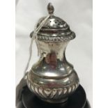 AN OVAL HALF FLUTED PEPPER - CHESTER 1899