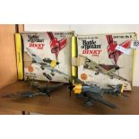 DINKY DIECAST STUKA WITH CAP FIRING BOMB, SPITFIRE MK 11 WITH MOTOR DRIVEN PROPELLER, SPECIALIST