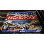 BOXED MONOPOLY SET OF THE EXETER EDITION