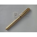 A rolled gold pen