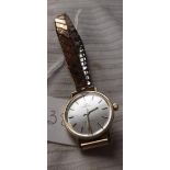 A ladies quartz Omega wristwatch