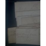 GB - Pre-stamps. 1723 - 1869 entires relating to Ayr/Acr Scotland