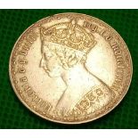 Victorian gothic florin 1883