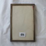 Another photo frame with engine turned decoration - 7.5" high - London 1914 by JCV