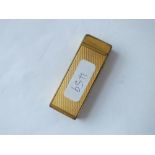 A gilt metal Dunhill cigarette lighter