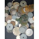 Bag of old mixed coins