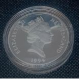 New Zealand proof five dollar 1994