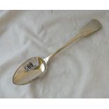 A Georgian Exeter table spoons fiddle pattern - 1824 by SL - 72 gms.