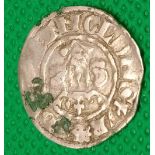 Edward II silver penny Durham mint bishop Bec S.1468