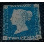 GB - Q.V - 1840 - 2d V.lt. Mx, clear face, nice colour - no margins