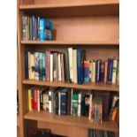 2 SHELVES & PART SHELF OF MIXED HARDBACK & PAPERBACK BKP