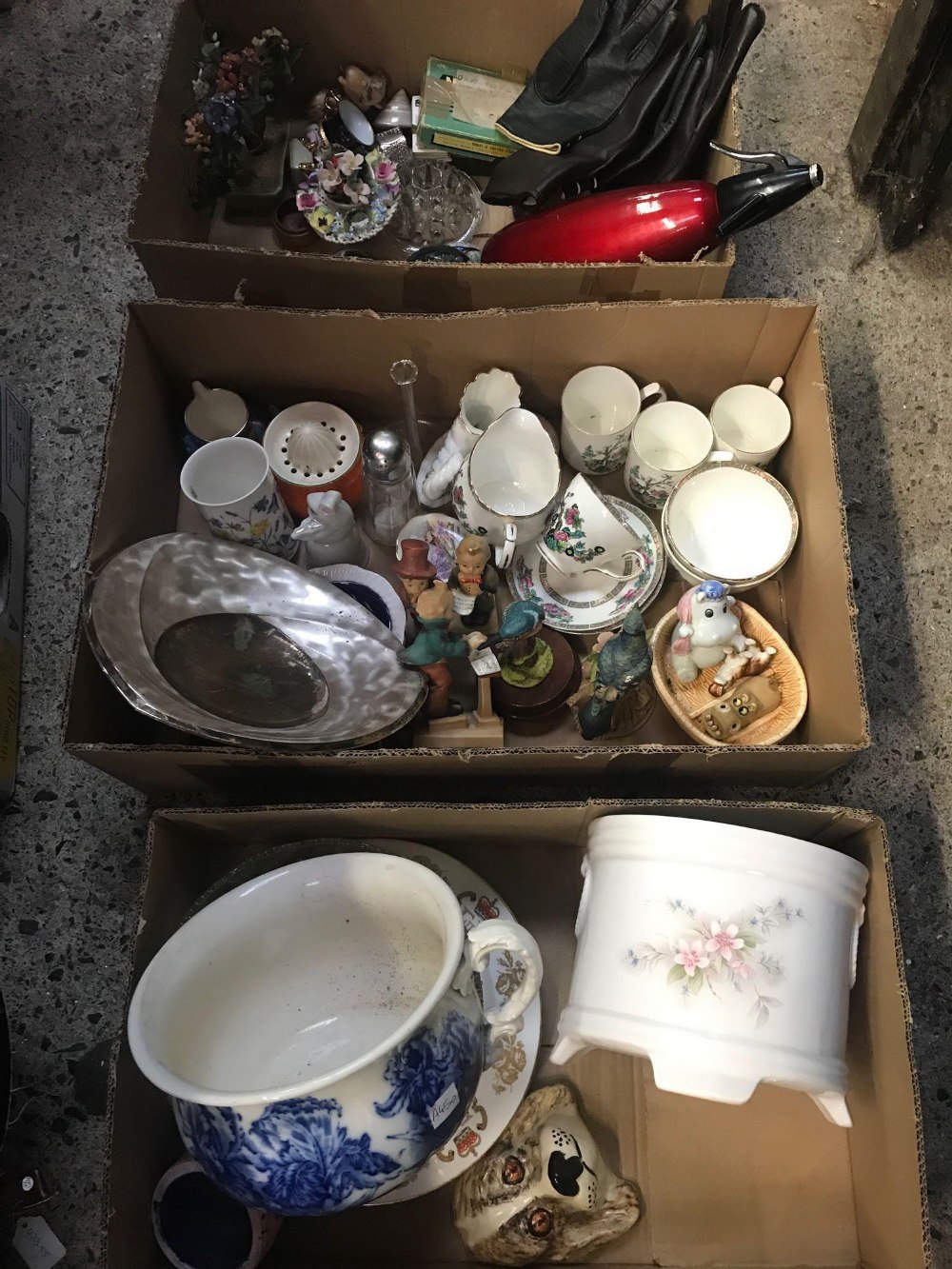 3 CARTONS OF MIXED CHINAWARE & ORNAMENTS - Image 4 of 4