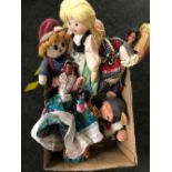 CARTON OF COUNTRY DOLLS