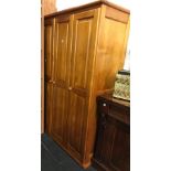 TRIPPLE DOOR PINE WARDROBE