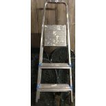 3 STEP ALUMINIUM STEP LADDER