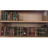 SHELF & HALF SHELF OF LEATHER BOUND BKP