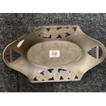 ART NOUVEAU STYLE PEWTER BOWL