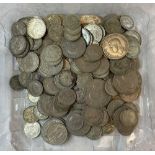 TUB OF BRITISH PRE 1946 & OTHER NICKEL COINAGE