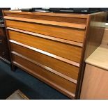 RETRO CHEST OF 4 DRAWERS