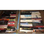 4 CARTONS OF VARIOUS HARDBACK & SOFT BACK BKP