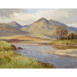 Maurice Canning Wilks RUA ARHA (1910-1984) AT BALLYNAHINCH, CONNEMARA, COUNTY GALWAY oil on canvas