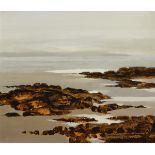 Arthur Armstrong RHA (1924-1996) LOW TIDE oil on board signed lower left; titled on reverse 20 by