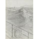 John Butler Yeats RHA (1839-1922) VIEW FROM A BOAT pencil 9.75 by 6.50in. (24.8 by 16.5cm) Family of