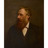 19th Century Irish School JOHN HOWARD PARNELL oil on canvas indistinctly signed lower right 30 by
