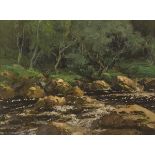 James Humbert Craig RHA RUA (1877-1944) GLENDUN RIVER, CUSHENDUN, COUNTY ANTRIM oil on canvas signed