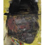 Basil Blackshaw HRHA RUA (1932-2016) TRAVELLER, 'APPLEBY', 1986 oil on board signed, titled and with