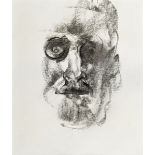 Louis le Brocquy HRHA (1916-2012) JAMES JOYCE, 1977 charcoal signed, dated and with artist's
