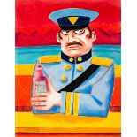 Graham Knuttel (b.1954) SAILOR MAN pastel signed lower left; titled on reverse 29.75 by 23in. (75.