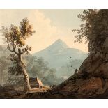 John Henry Campbell (1757-1828) SUGARLOAF HILL, COUNTY WICKLOW, 1805 watercolour signed and dated