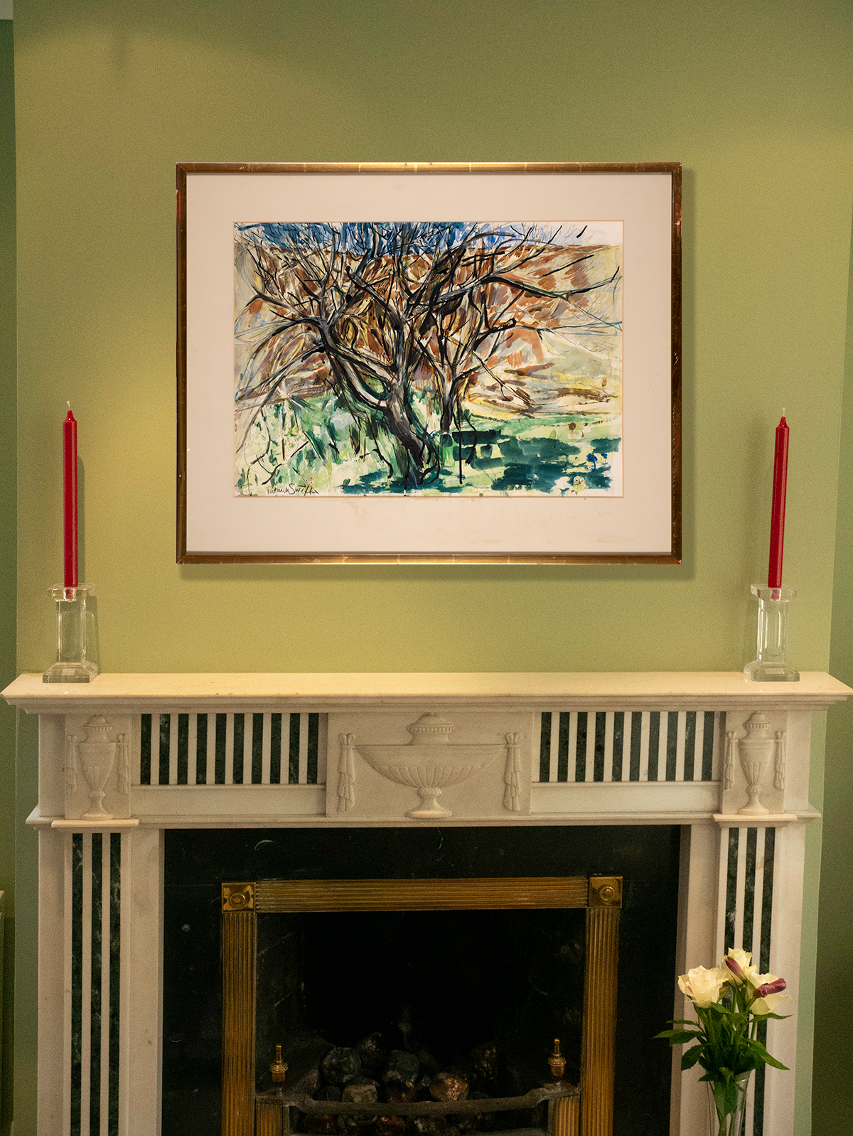 Patrick Swift (1927-1983) TREE watercolour signed lower left 17 by 24in. (43.2 by 61cm) 24.25 by - Image 4 of 4